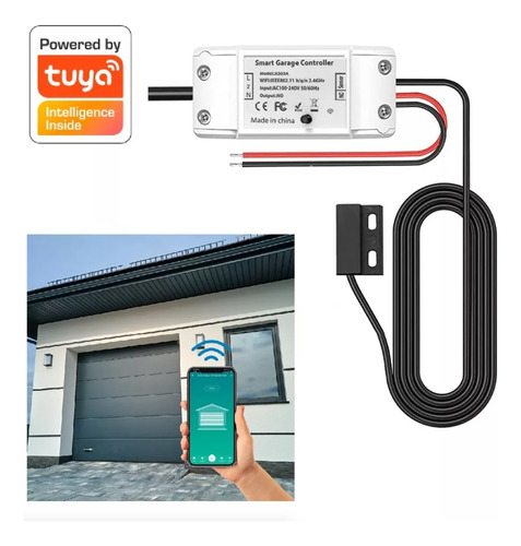 Controlador Smart Wifi Para Garage Porton Domotica Smartlife