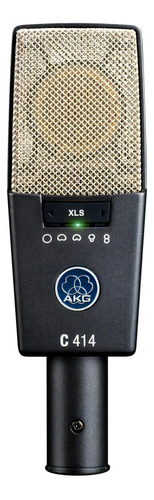 Microfone AKG C414 B-XLS Cardioide cor preto