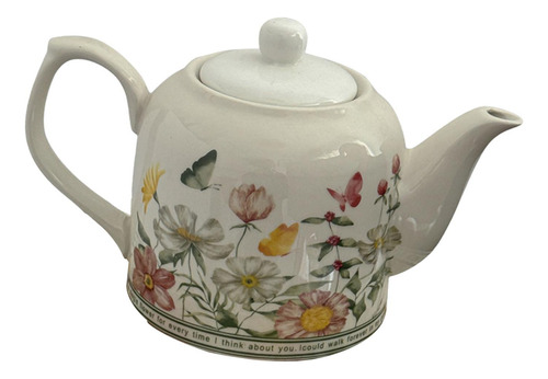 Porcelain Teapot Beverage Jug Tea Kettle For Party Tea House