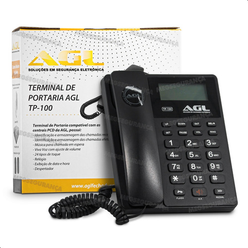 Telefone Terminal Tp 100 Agl Com Identificador De Chamada