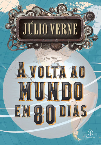 Imagem 1 de 1 de A volta ao mundo em 80 dias, de Verne, Julio. Ciranda Cultural Editora E Distribuidora Ltda., capa mole em português, 2019