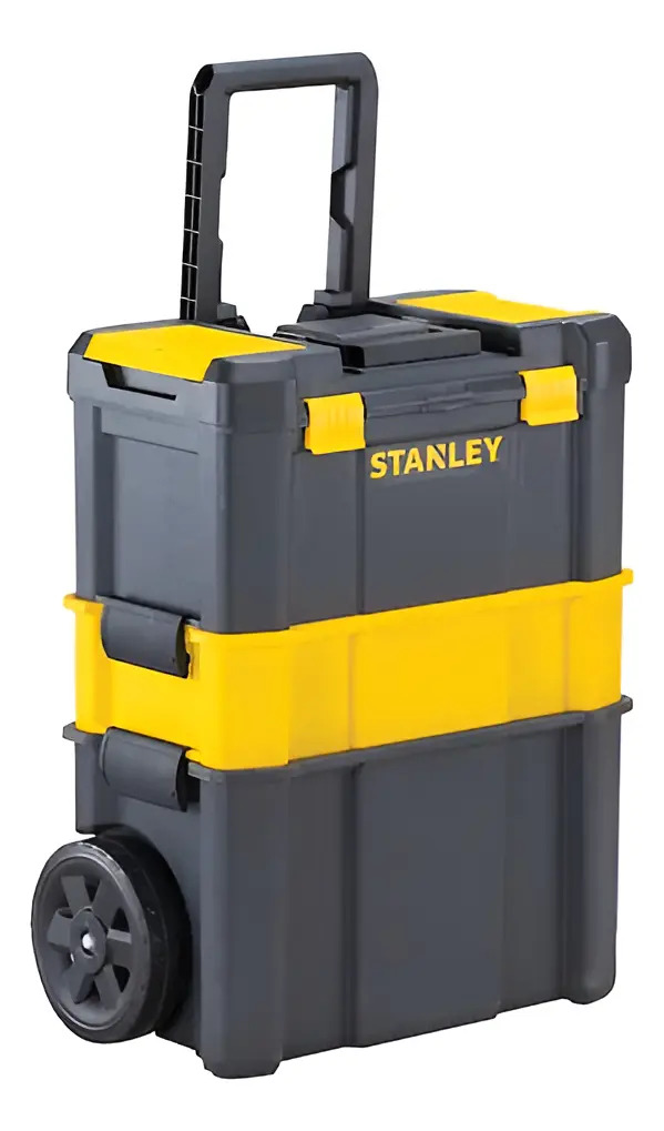 Caixa Para Ferramentas Com Rodas 3em1 Stst18631 Stanley 80lt Preto-estrelado