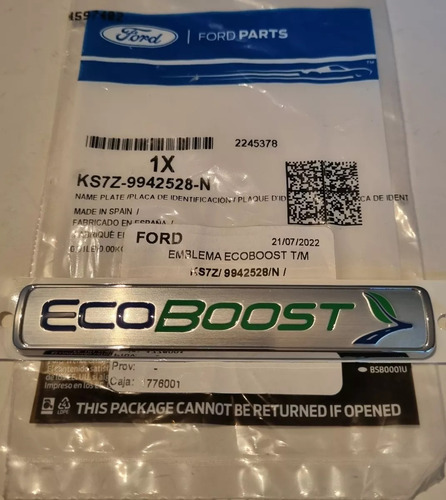 Insignia Trasera Ecoboost Ford Mondeo 2018/2020 Original
