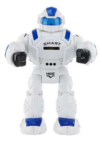 Robô Smart Gigante Com Controle Remoto 12 Funções Cor Branco Personagem ROBO GIGANTE