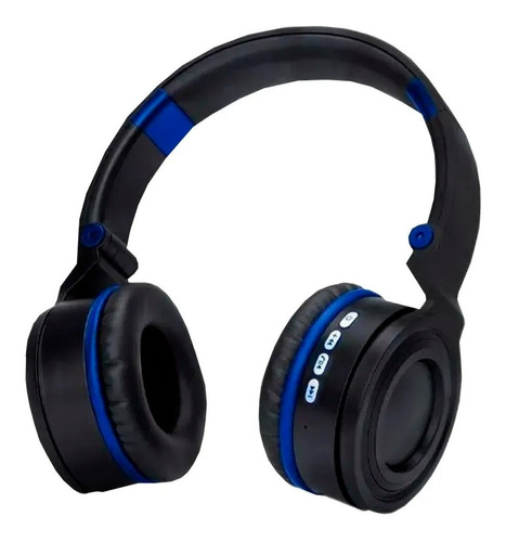 Fone De Ouvido Headphone Sem Fio - Exbom Hf-480bt Cor Azul