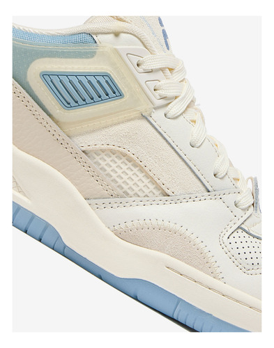 Tenis Fila Corda 180r Para Dama Y Jr Color Beige Con Azul 5tm02030-147 I