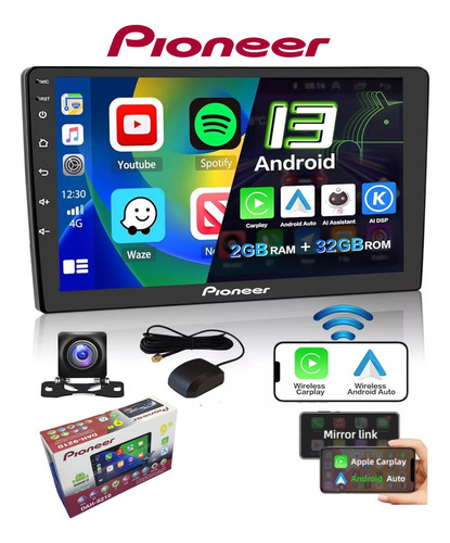  Reproductor Android 9 Pulgadas Gps Wifi Bt Pioneer Ccs