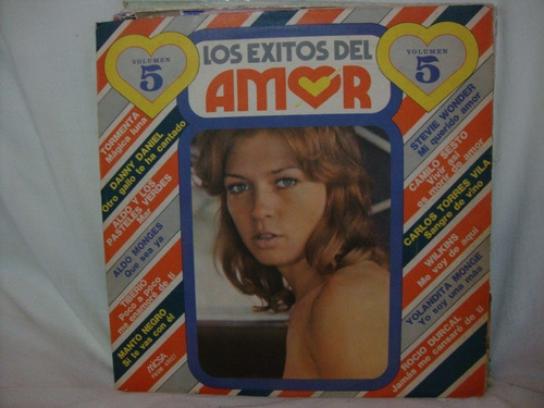 Vinilo Los Exitos Del Amor Volumen 5 Wonder Sesto Monge Cp1