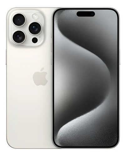Apple iPhone 15 Pro Max 256gb Titânio Branco - Dual Chip