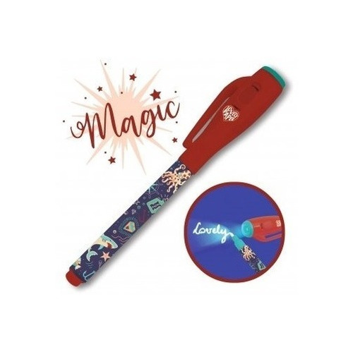 Lapicera Mágica Tinta Invisible Magic Pen Djeco