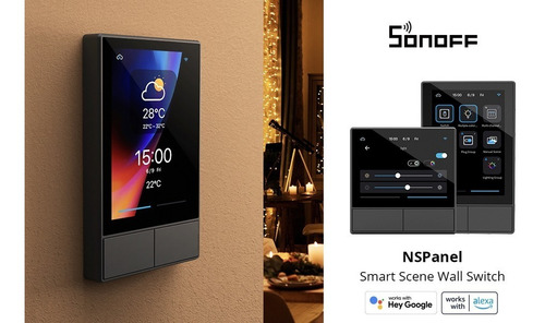 Imagen 10 de 10 de Sonoff Ns Panel Us - Pantalla De Control Hogar Inteligente