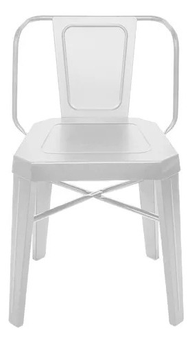 Silla De Chapa Tromen Runko Exterior Interior Blanca