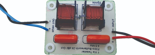 Kit 2 Divisores De 2 Vias 800w 4 Ohms 2 P/tweeter