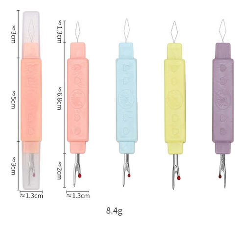 10 Uds. Enhebradores De Agujas Para Acolchar, Costura,