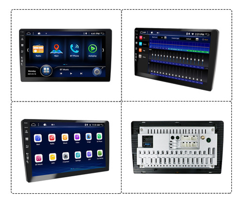 4+64g Coche Estéreo 9 Pulgadas Dsp Carplay Wifi Bluetooth