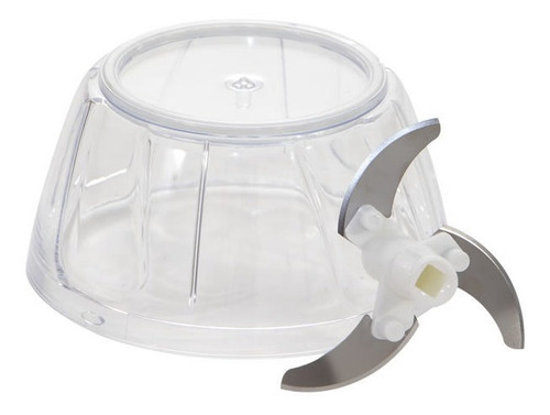 Imagem 3 de 4 de Mini Processador De Alimentos Com 3 Lâminas Manual