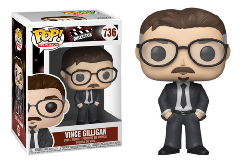 Funko Pop Vince Gilligan #736 Director Braking Bad X-files