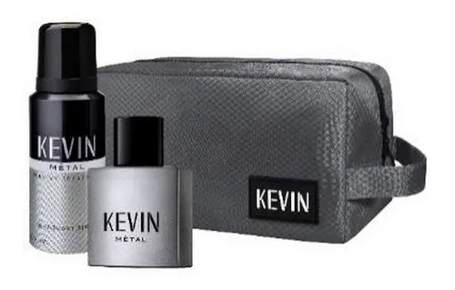 Neceser Kevin Metal Con Perfume 60ml Deo Ar1 2964 5 Ellobo
