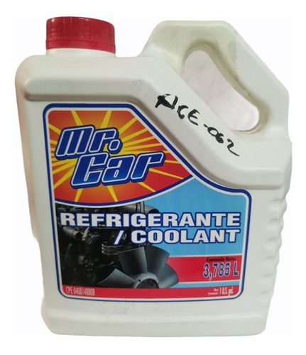 Refrigerante Rojo Mr Car