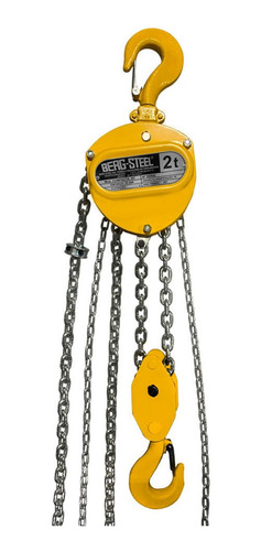 Talha Manual 2ton X 30m Compacta Nt Berg Steel