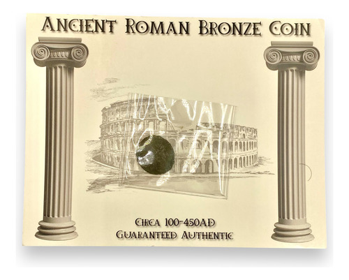 Auténtica Moneda Del Imperio Romano Circa 100 - 450 D Cristo (Usado)