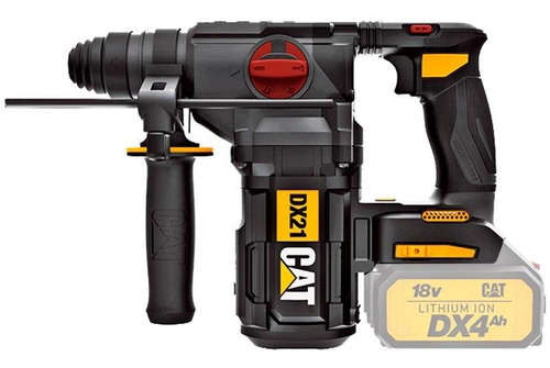 Martelete Sds Plus 18v Brushless Sem Bateria Dx21b Cat Cor Preto Frequência 60 Hz