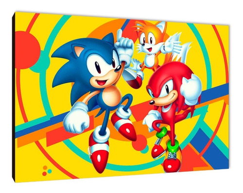 Cuadros Poster Videojuegos Sonic S 15x20 (nic (12)