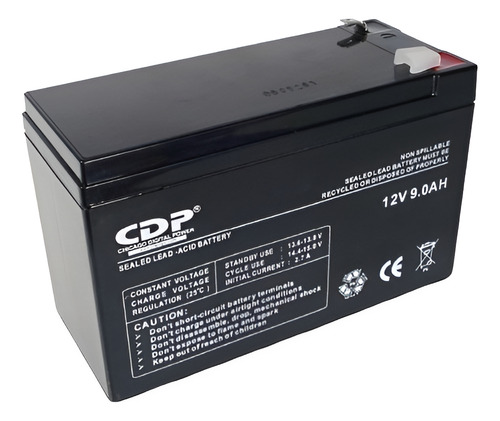 Bateria Interna Cdp 12v 9amp Libre De Mantenimiento B-12/9.0