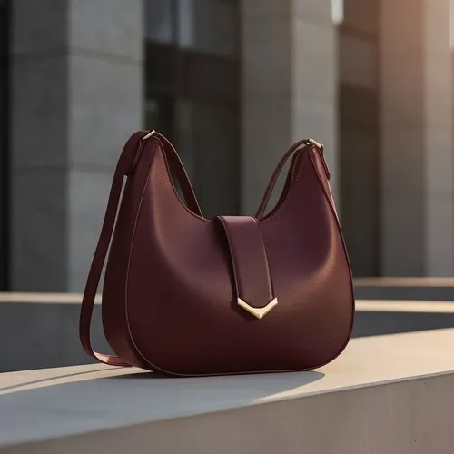 Bolsa Baguete De Ombro Luxo Samariana Com Fecho Em Ziper