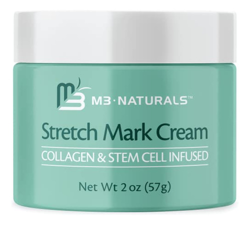 Crema Antiestrias  M3 Naturals Crema Para Estrías Con Coláge