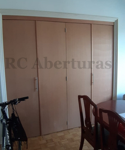 Imagen 4 de 6 de Puertas Plegables Madera 4 Hojas, Cubre Hasta 300 X 214 Alto