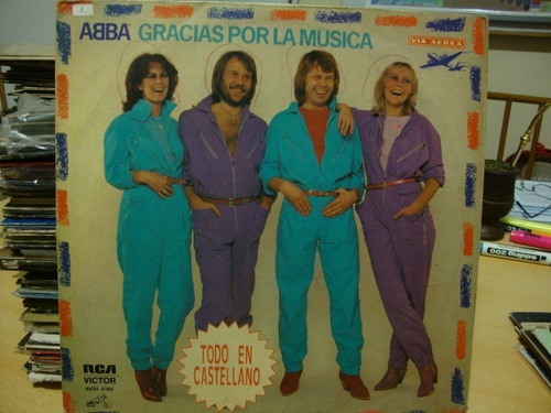 Vinilo Abba Gracias Por La Musica Bi1