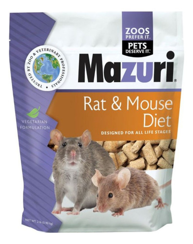 Mazuri Para Ratas Y Ratones Diet 920gr