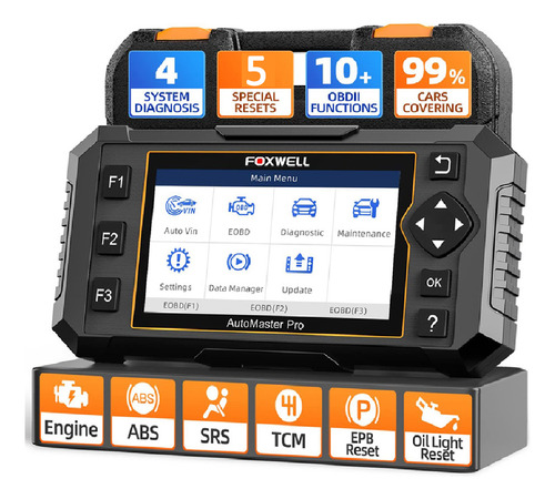 Scanner Obd2 Motor Airbag Transmisión Abs Epb Srs Scan Tool