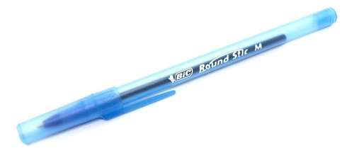 Boligrafo Bic Round Stic Azul Cajax12 Bic 1105355
