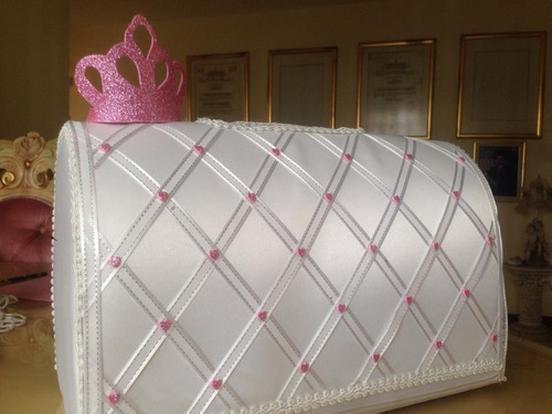 Baul Para Bodas Y 15 Años Elaborado Con Telas Importadas