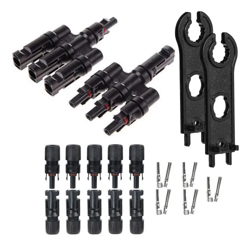 comprar Mc4 Kit Conector 1 Par Para Panel Solar Macho-hembra 2 Llave