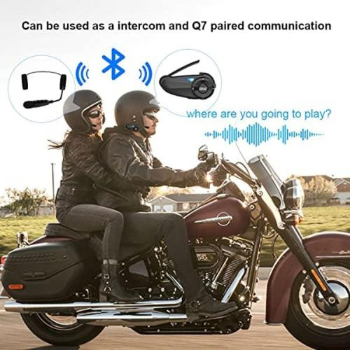 Ejeas E1+ Auriculares Bluetooth Para Casco De Moto, Auricula