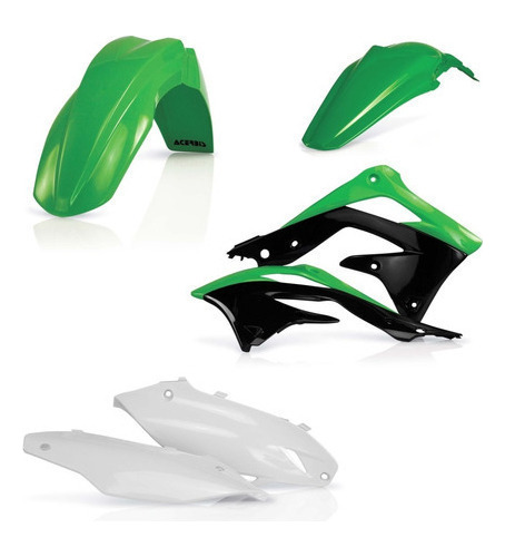 Kit Plasticos Acerbis Cachas Kawasaki Kxf 450 2012 Riderpro