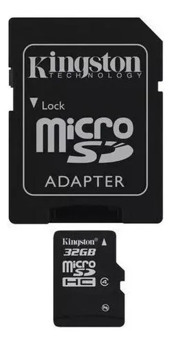 Tarjeta de memoria Kingston SDC4 con adaptador SD 32GB