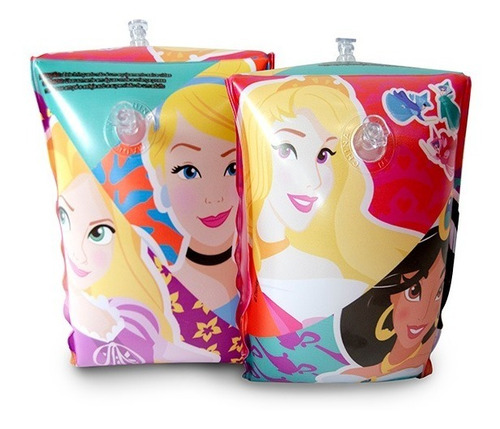 Boia De Braço Infantil Princesas 18x14 Rosa Etitoys Dyin-001