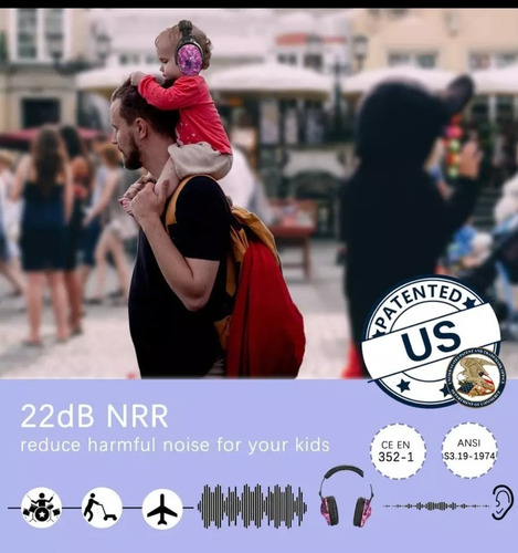 Autismo Audifonos Antiruidos, Inconveniente Sensorial 22db.