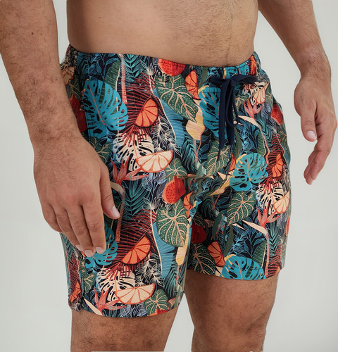 Short De Playa Casual Hombre Rápido Secado