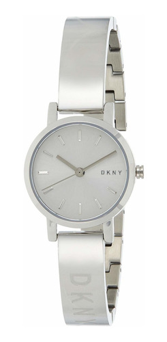 Reloj Mujer Dkny Ny2306 Cuarzo Pulso Plateado En Acero