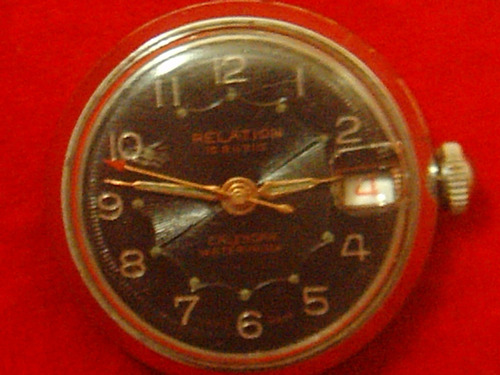 Reloj Antiguo Relation De Llavero  Automóvil. Funcionando