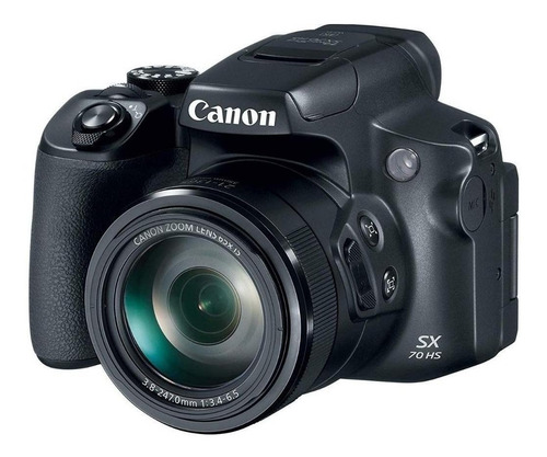  Canon PowerShot SX SX70 HS compacta avanzada color  negro