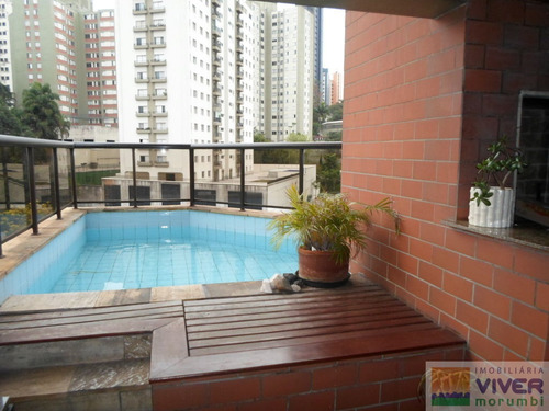 Imagem 5 de 15 de Morumbi-penthouse Com Piscina E Churrasqueira - Nm3198