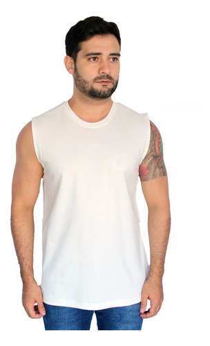 Imagem 2 de 5 de Camiseta Regata Machão Plus Size Masculina Extra Big Grande