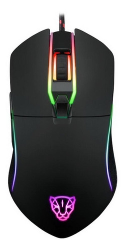 Mouse gamer de juego Motospeed  V30 negro