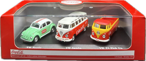 Motorcity Classics 3 Autos Vw Coca-cola Store Las Vegas